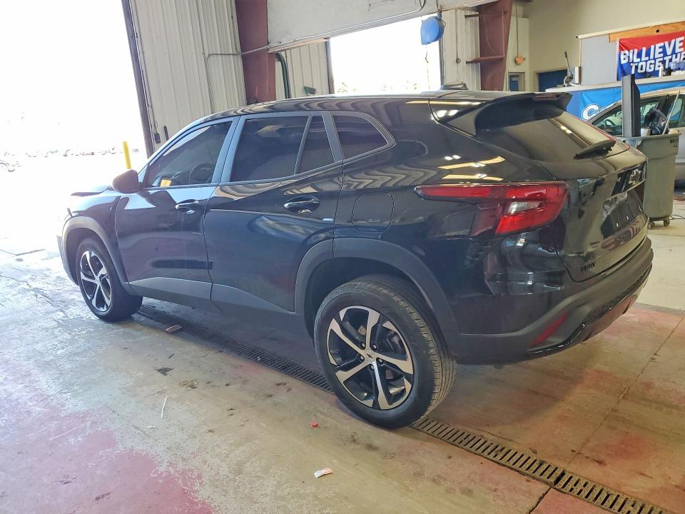 2025 Chevrolet Trax VIN KL77LGEP7SC124608 COPART salvage auction — FRONT END, Oh - Cert Of Title-Salvage, sold $2,750 on 2026-07-27 (photo 2)