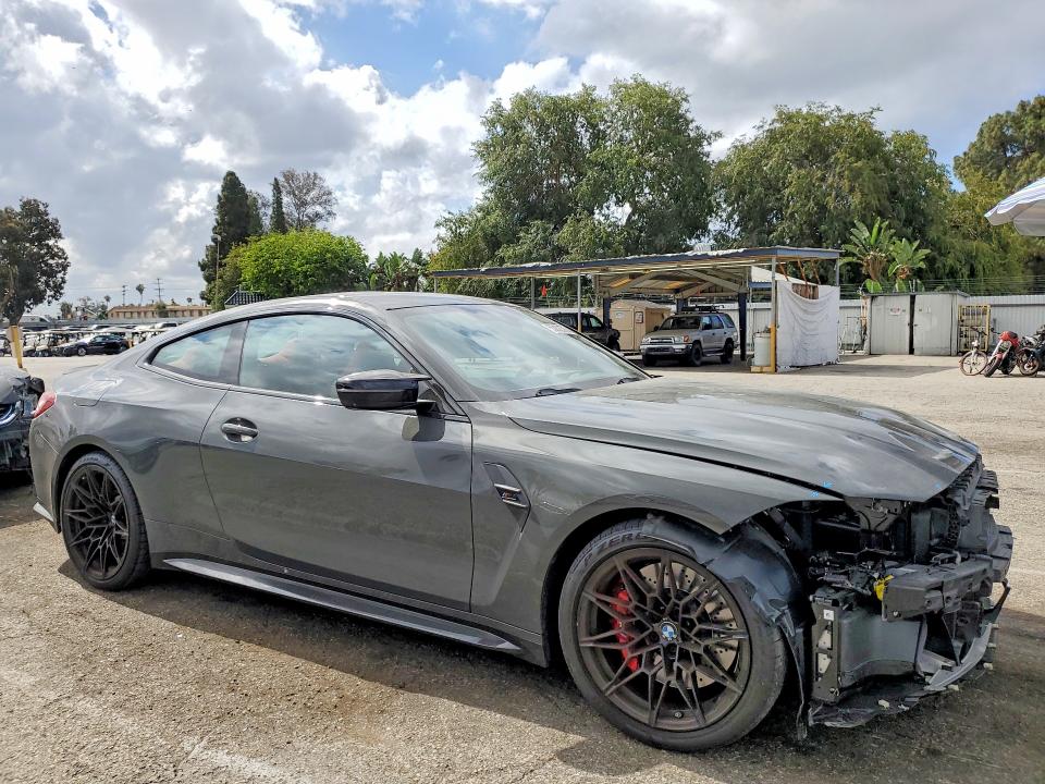 2025 BMW VIN WBS33HK0XSCT83844 COPART salvage auction — FRONT END, Ca - Salvage Certificate, sold $58,000 on 2026-07-31 (photo 4)