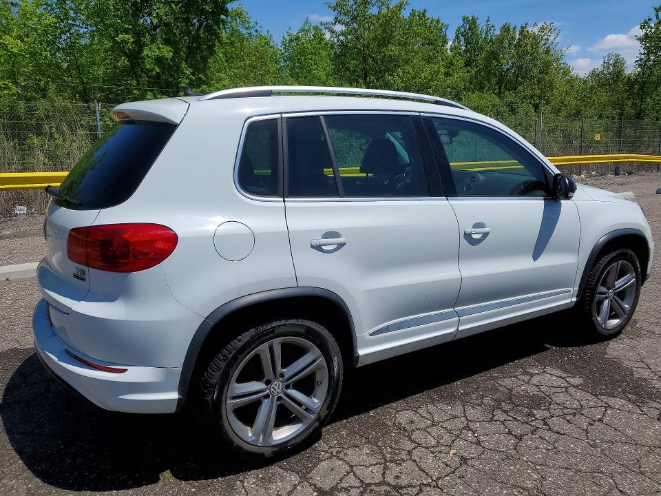 2017 Volkswagen Tiguan VIN WVGUV7AX6HW507206 COPART salvage auction — WATER/FLOOD, Mi - Cert Of Title-Flood Vehicle, sold $1,700 on 2026-08-03 (photo 3)