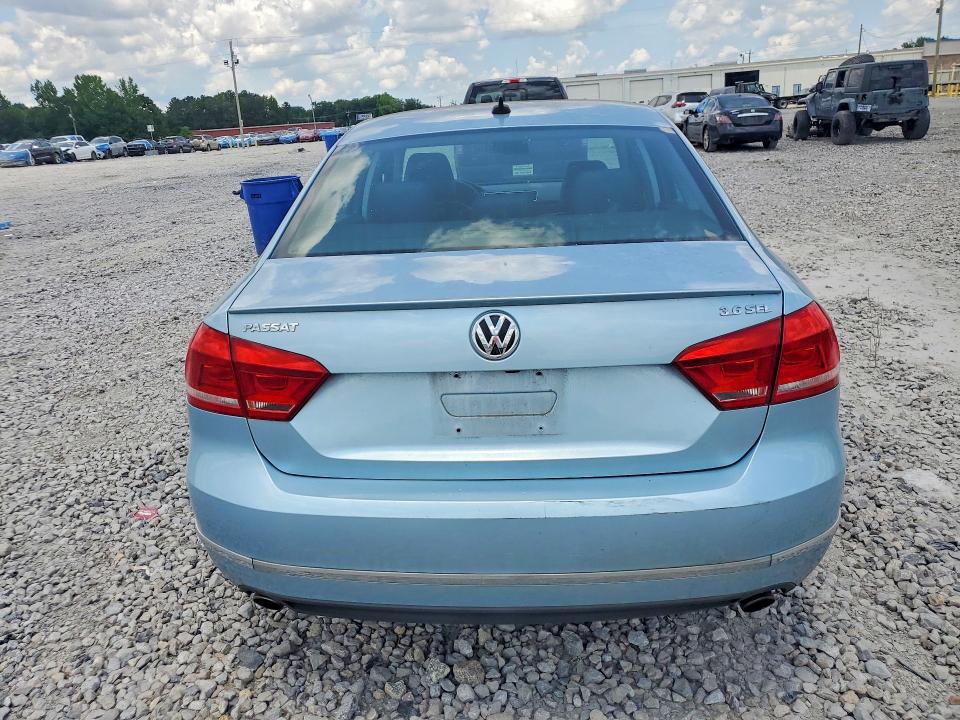 2013 Volkswagen Passat VIN 1VWCM7A39DC134767 COPART salvage auction — SIDE, FL - CERTIFICATE OF DESTRUCTION, sold $750 on 2026-07-02 (photo 6)