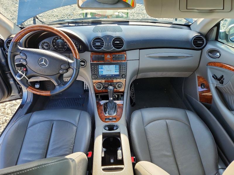 2007 Mercedes-benz Clk-klasse VIN WDBTK56F87F218676 COPART salvage auction — REAR END, Nc - Salvage Certificate Of Title, sold $3,700 on 2026-07-08 (photo 8)