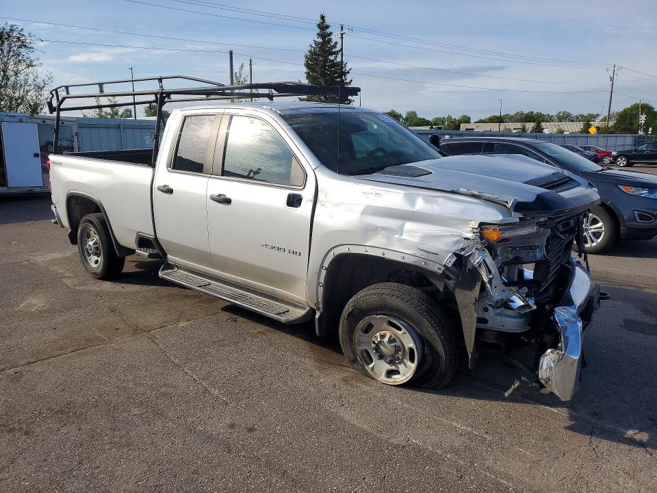2021 Chevrolet Silverado VIN 1GC5YLE7XMF127444 COPART salvage auction — FRONT END, Mn - Cert Of Title-Salvage, sold $9,300 on 2026-07-09 (photo 4)