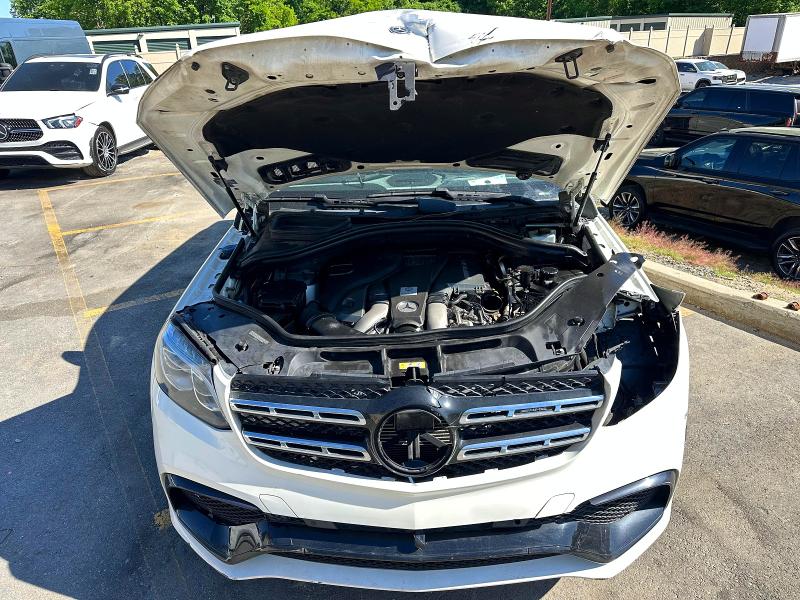2018 Mercedes-benz Gls-klasse VIN 4JGDF7FE8JA999812 COPART salvage auction — FRONT END, Ca - Certificate Of Title, sold $21,500 on 2026-07-29 (photo 6)