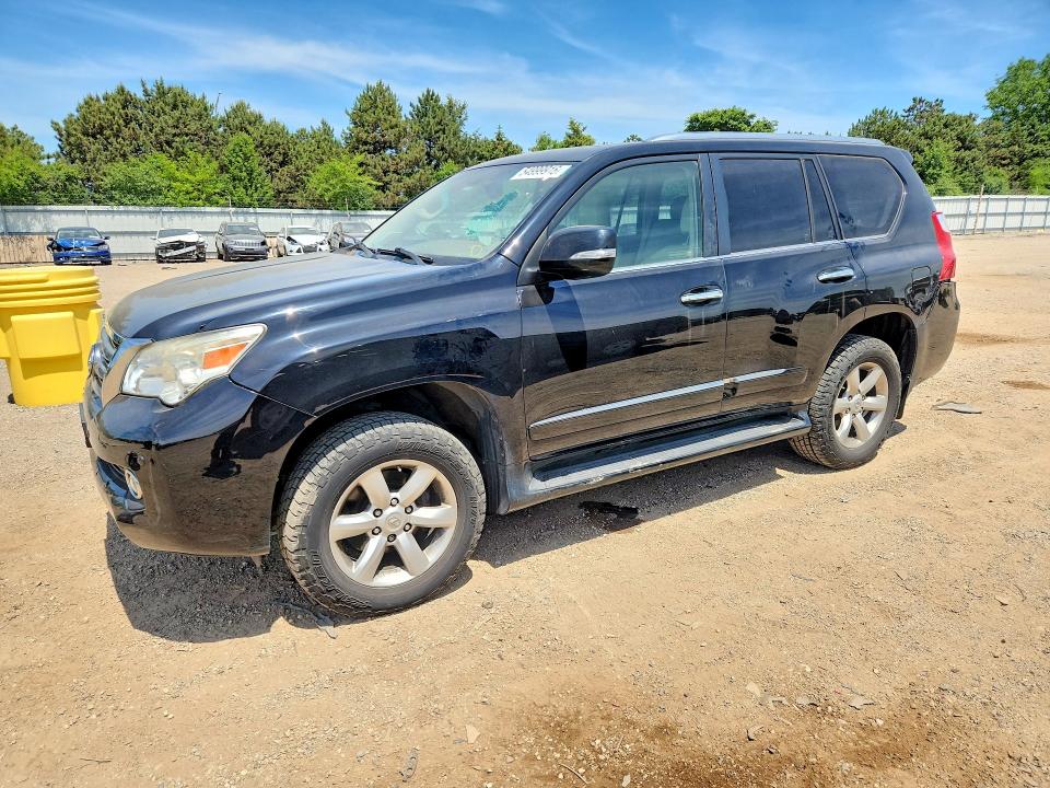 2010 Lexus Gx 460 VIN JTJBM7FX7A5010374 COPART salvage auction — FRONT END, Il - Salvage Certificate, sold $7,100 on 2026-07-09 (photo 1)