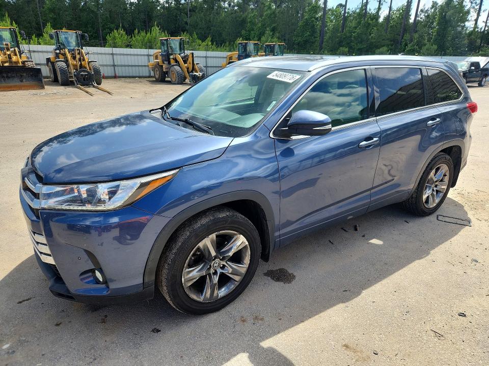 2018 Toyota VIN 5TDDZRFH6JS856099 COPART salvage auction — SIDE, SC - CERT OF TITLE-SALVAGE, sold $12,900 on 2026-07-20 (photo 1)