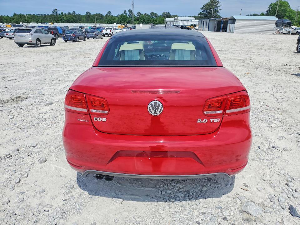 2014 Volkswagen Eos VIN WVWBW8AH8EV002082 COPART salvage auction — FRONT END, Ga - Cert Of Title-Salvage, sold $400 on 2026-07-27 (photo 6)