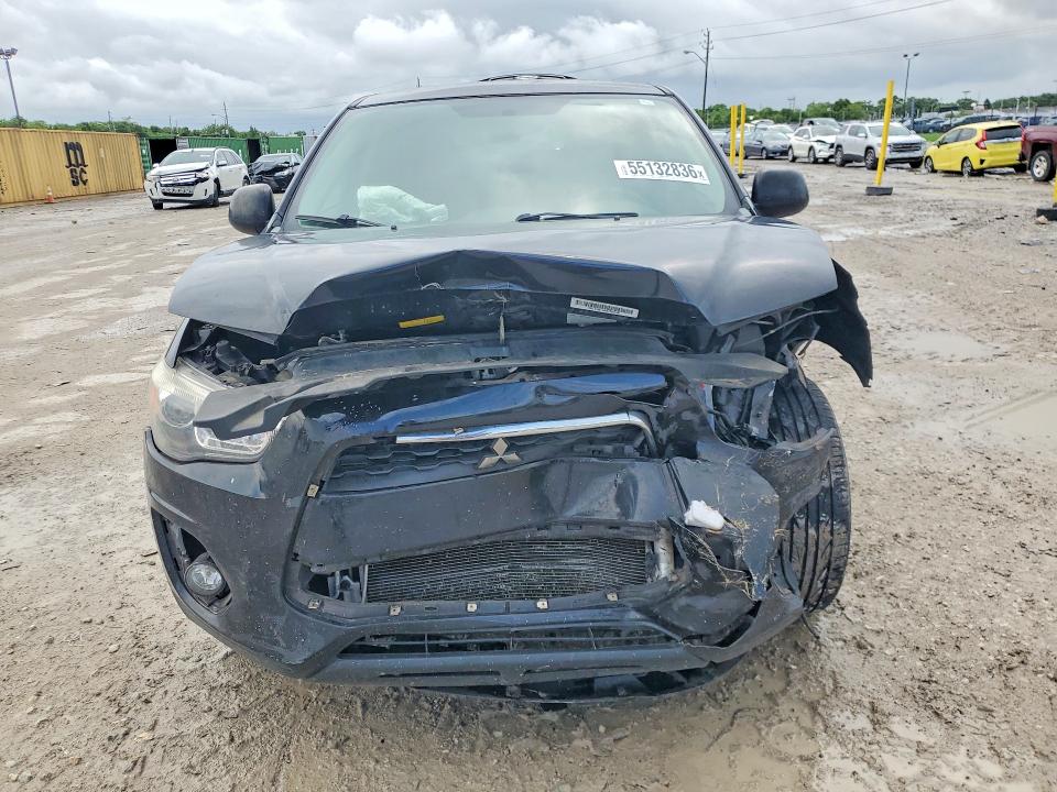 2015 Mitsubishi Outlander VIN 4A4AP3AU8FE011996 COPART salvage auction — FRONT END, In - Cert Of Title-Salvage Title, sold $550 on 2026-07-10 (photo 5)
