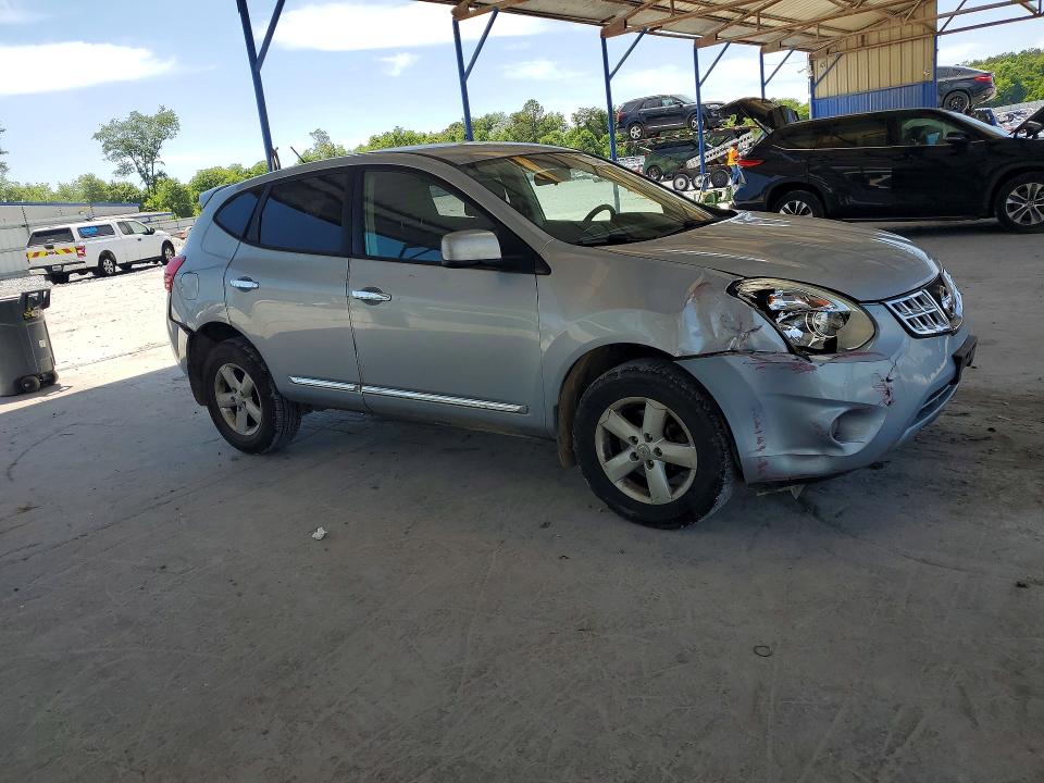 2013 Nissan Rogue VIN JN8AS5MT7DW031706 COPART salvage auction — FRONT END, Ga - Cert Of Ttl-Slvg Manufctr Bybk, sold $425 on 2026-07-02 (photo 4)