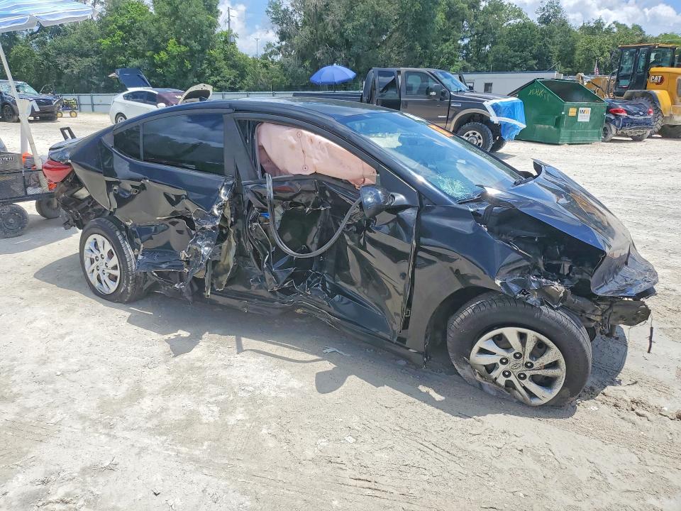 2017 Hyundai VIN KMHD74LF2HU423702 COPART salvage auction — SIDE, Fl - Certificate Of Destruction, sold $350 on 2026-07-07 (photo 4)