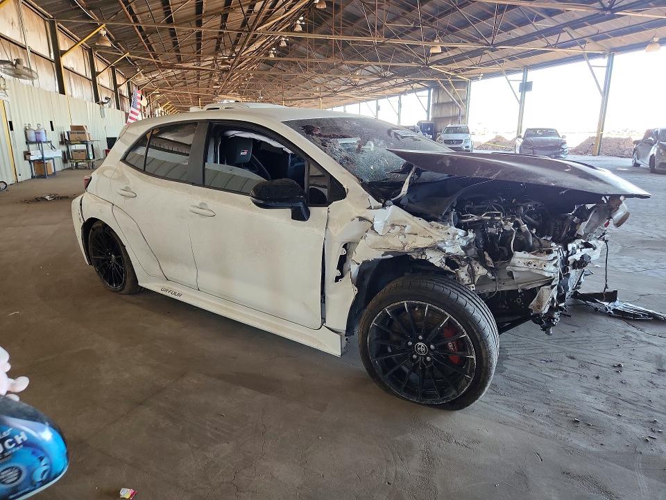 2024 Toyota Corolla VIN JTNABAAE0RA010075 COPART salvage auction — FRONT END, AZ - CERT OF TITLE - SALVAGE, sold $2,300 on 2026-07-27 (photo 4)
