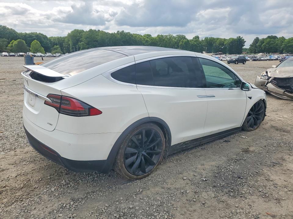 2018 Tesla Model x VIN 5YJXCDE2XJF136713 COPART salvage auction — FRONT END, Ar - Cert Of Title-Salvage, sold $7,900 on 2026-07-08 (photo 3)