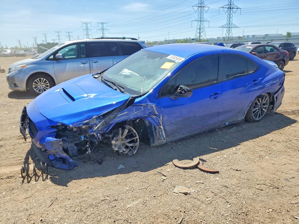 2025 Subaru Wrx VIN JF1VBAH64S8800454 COPART salvage auction — FRONT END, Il - Salvage Certificate, sold $5,300 on 2026-07-21 (photo 1)