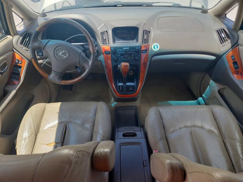 2002 Lexus Rx VIN JTJHF10U720267355 COPART salvage auction — FRONT END, Fl - Cert Of Title Slvg Rebuildable, sold $275 on 2026-07-21 (photo 8)