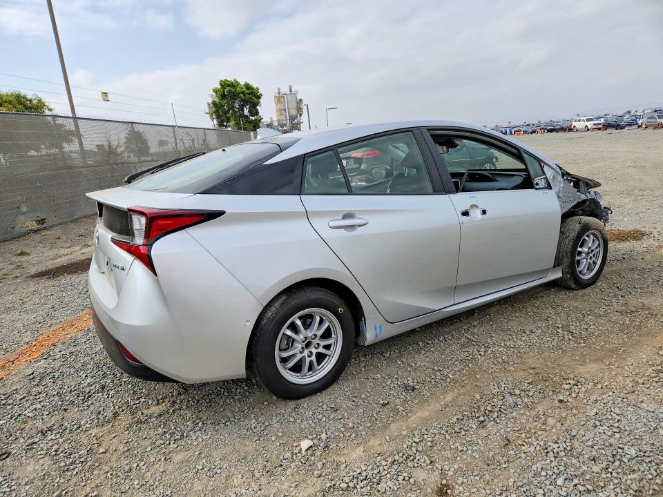 2022 Toyota VIN JTDKAMFU7N3164472 COPART salvage auction — SIDE, Ca - Salvage Certificate, sold $4,250 on 2026-07-28 (photo 3)