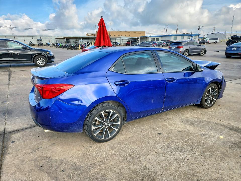 2018 Toyota VIN 2T1BURHE1JC991413 COPART salvage auction — FRONT END, Tx - Salvage Vehicle Title, sold $2,800 on 2026-07-09 (photo 3)