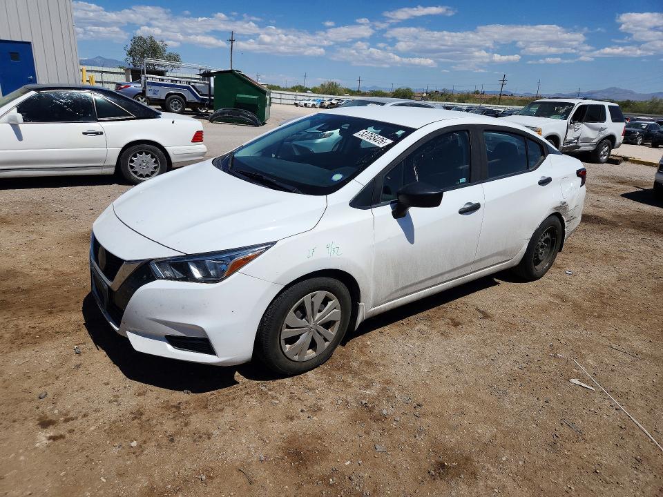 2020 Nissan Versa VIN 3N1CN8DV4LL868001 COPART salvage auction — SIDE, AZ - CERT OF TITLE - SALVAGE, sold $600 on 2026-07-31 (photo 1)