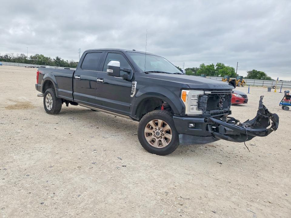 2017 Ford VIN 1FT7W2B67HEC94537 COPART salvage auction — FRONT END, Tx - Salvage Vehicle Title, sold $15,700 on 2026-07-09 (photo 4)