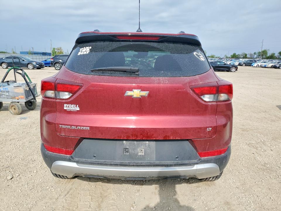 2022 Chevrolet Trailblazer VIN KL79MPSL0NB068772 COPART salvage auction — HAIL, Ia - Cert Of Title-Salvage Title, sold $3,650 on 2026-07-08 (photo 6)