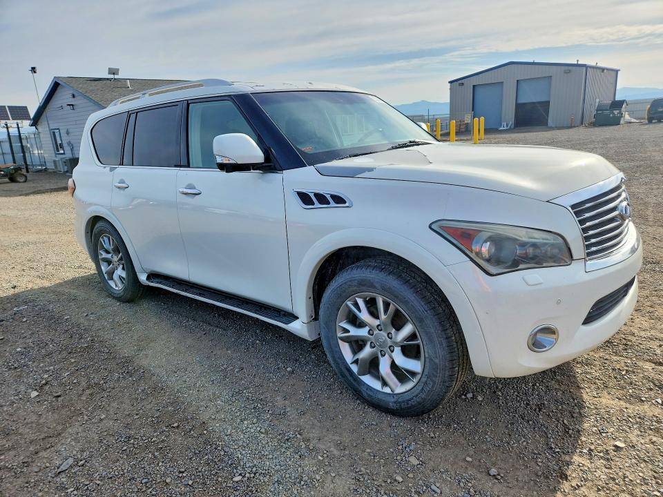 2012 Infiniti Qx56 VIN JN8AZ2NE2C9016991 COPART salvage auction — MECHANICAL, MT - CERT OF TITLE-REBUILT SALVAGE, sold $450 on 2026-07-07 (photo 4)