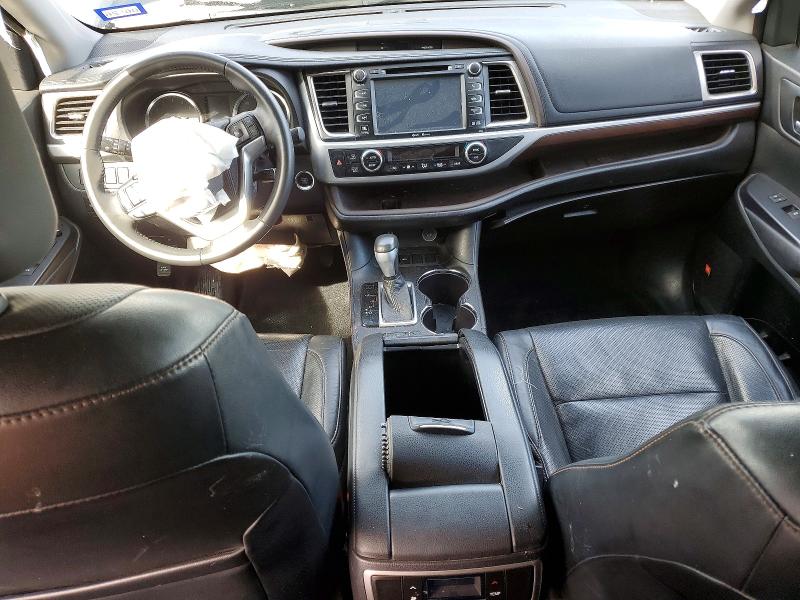 2015 Toyota Highlander VIN 5TDYKRFH3FS075845 COPART salvage auction — FRONT END, Tx - Salvage Vehicle Title, sold $4,450 on 2026-07-07 (photo 8)