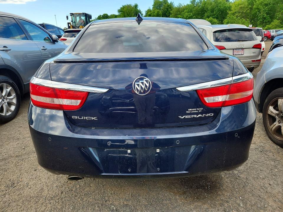 2016 Buick Verano VIN 1G4PW5SK4G4181756 COPART salvage auction — REAR END, Ct - Certificate Of Title, sold $2,250 on 2026-07-09 (photo 6)