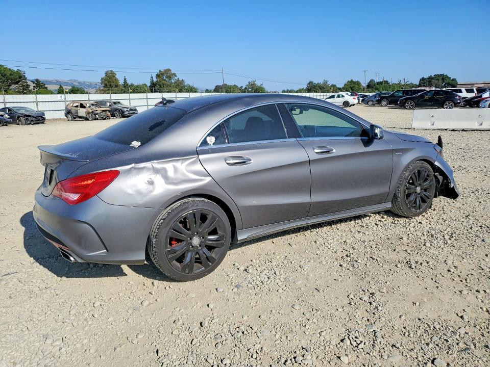 2015 Mercedes-benz Cla-klasse VIN WDDSJ4EB1FN213533 COPART salvage auction — FRONT END, CA - SALVAGE CERTIFICATE, sold $800 on 2026-07-02 (photo 3)