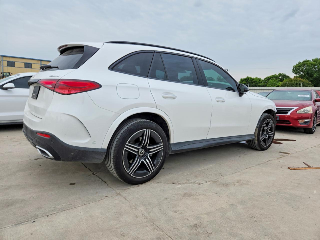 2025 Mercedes-Benz GLC-Class VIN W1NKM4HB0SF291442 COPART salvage auction — Front End, TX - SALVAGE VEHICLE TITLE, sold $24,700 on 2026-07-06 (photo 3)