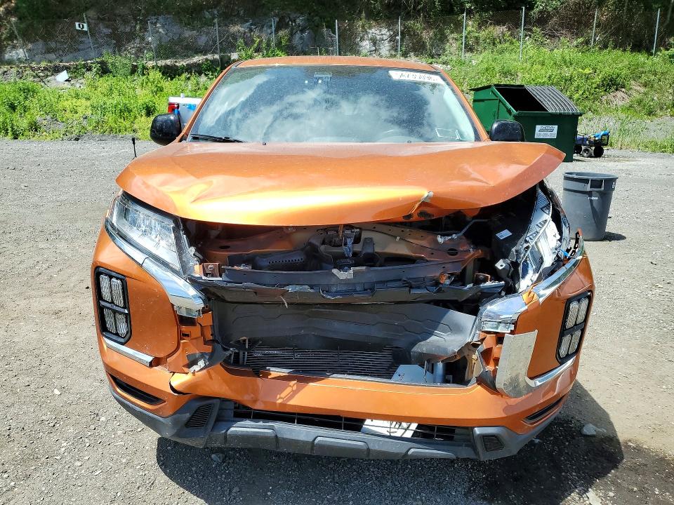2021 Mitsubishi VIN JA4ARUAU8MU027099 COPART salvage auction — FRONT END, Ny - Mv-907A Salvage Certificate, sold $3,950 on 2026-07-07 (photo 5)