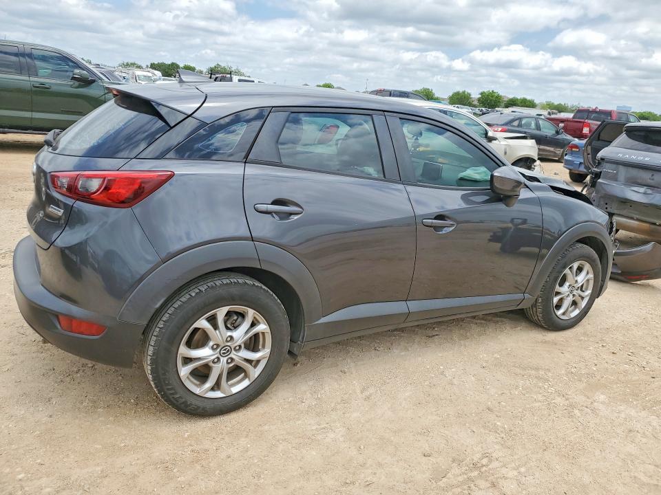 2017 Mazda Cx-3 VIN JM1DKDB74H0170743 COPART salvage auction — FRONT END, Tx - Salvage Vehicle Title, sold $2,600 on 2026-07-23 (photo 3)