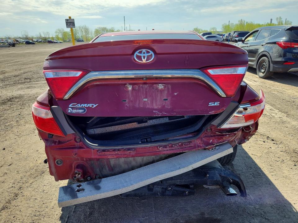 2015 Toyota VIN 4T1BF1FK8FU934717 COPART salvage auction — REAR END, Qc - Gravement Accidente, sold $3,700 on 2026-07-28 (photo 6)