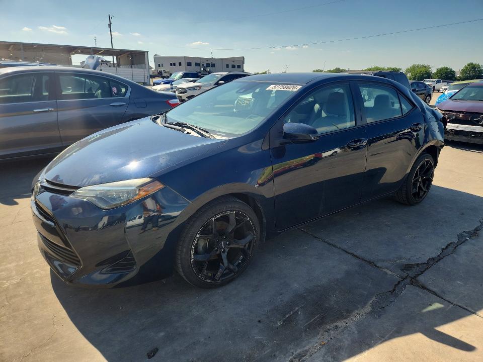 2018 Toyota Corolla VIN 5YFBURHEXJP839999 COPART salvage auction — REAR END, Tx - Salvage Vehicle Title, sold $200 on 2026-07-09 (photo 1)