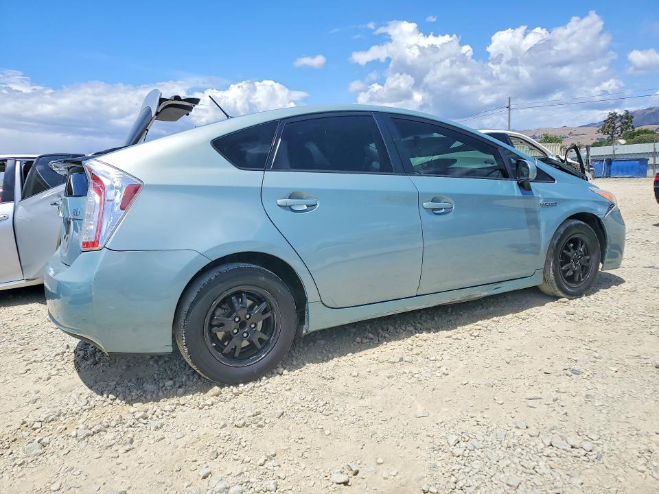2012 Toyota Prius VIN JTDKN3DU2C5402926 COPART salvage auction — FRONT END, CA - SALVAGE CERTIFICATE, sold $775 on 2026-07-21 (photo 3)