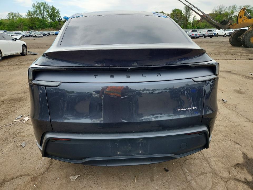 2026 Tesla Model y VIN 7SAYGDEEXTF530687 COPART salvage auction — SIDE, Ct - Cert Of Title-Salvage, sold $23,000 on 2026-07-10 (photo 6)