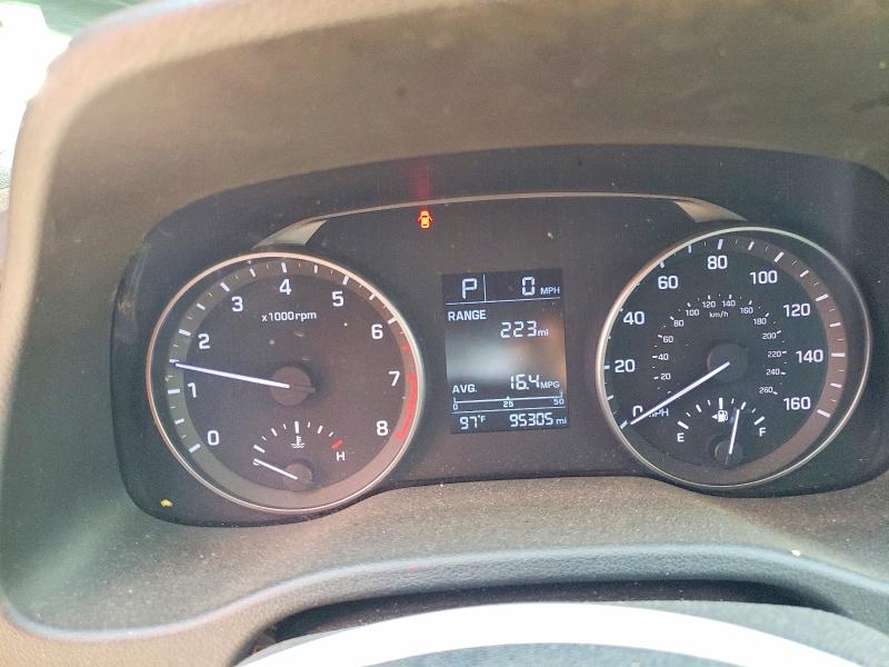 2017 Hyundai Elantra VIN KMHD74LF6HU071210 COPART salvage auction — FRONT END, Va - Cert Of Title - Salvage, sold $1,550 on 2026-07-17 (photo 9)