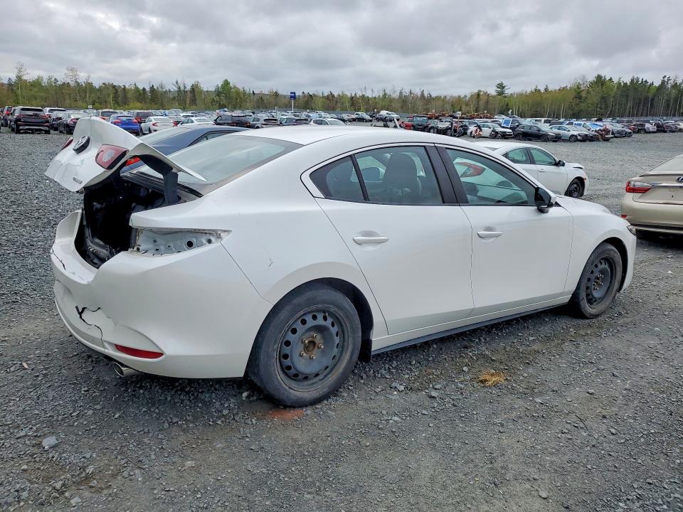 2019 Mazda 3 VIN 3MZBPAB7XKM100575 COPART salvage auction — REAR END, Ns - Salvage Title, sold $3,750 on 2026-07-09 (photo 3)