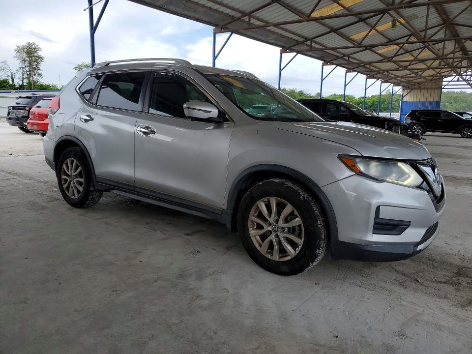 2017 Nissan Rogue VIN KNMAT2MT9HP551851 COPART salvage auction — FRONT END, Ga - Cert Of Title-Salvage, sold $1,300 on 2026-07-30 (photo 4)