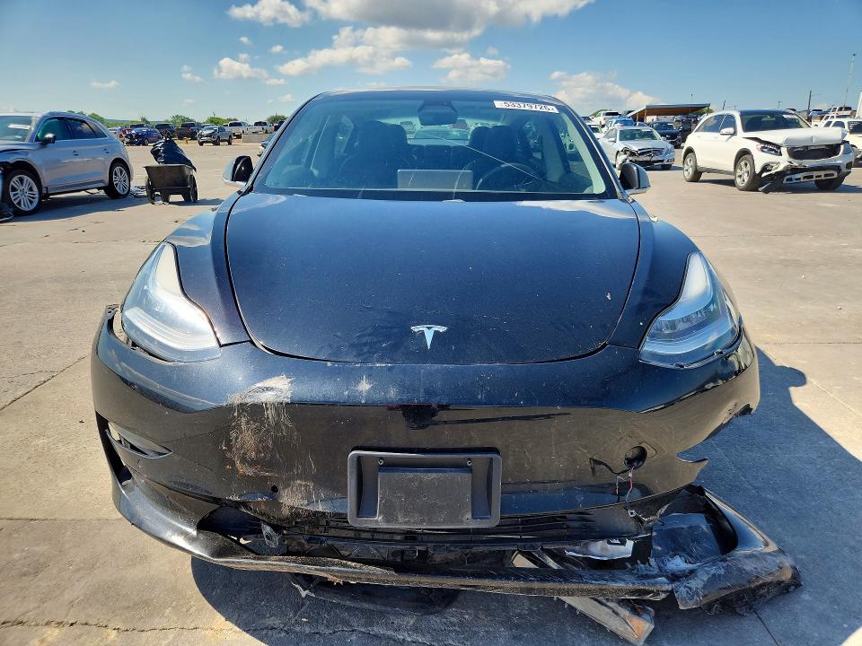2020 Tesla Model 3 VIN 5YJ3E1EA5LF802247 COPART salvage auction — FRONT END, Tx - Salvage Vehicle Title, sold $3,750 on 2026-07-20 (photo 5)