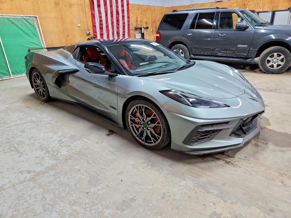 2024 Chevrolet Corvette stingray VIN 1G1YC3D47R5119729 COPART salvage auction — WATER/FLOOD, Mi - Cert Of Title-Flood Vehicle, sold $35,500 on 2026-07-02 (photo 4)