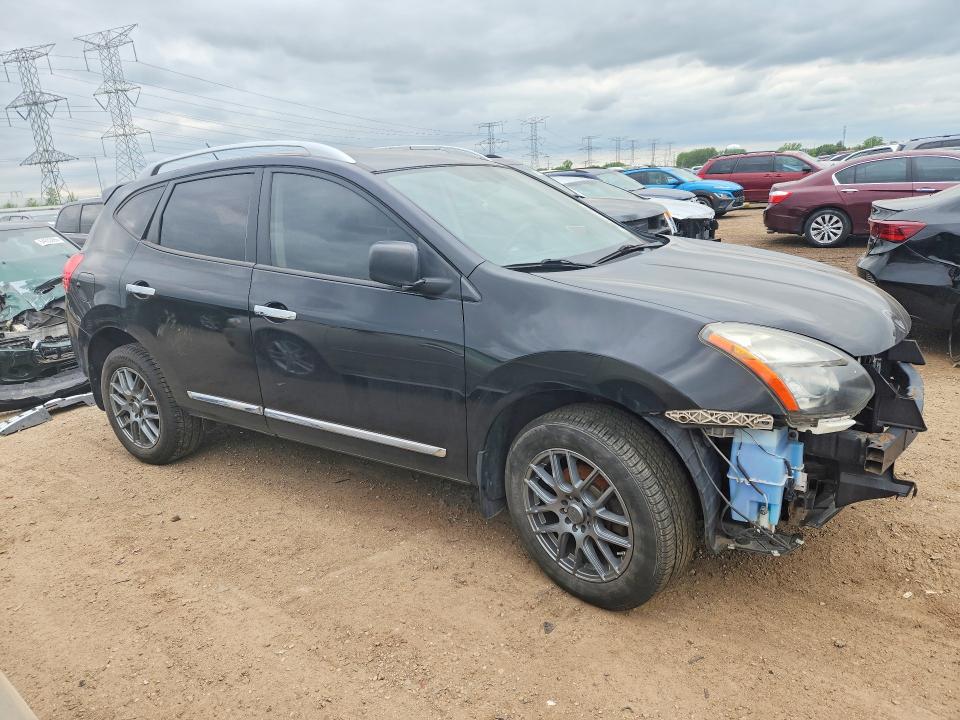 2014 Nissan Rogue VIN JN8AS5MV0EW719758 COPART salvage auction — FRONT END, Il - Salvage Certificate, sold $525 on 2026-07-07 (photo 4)