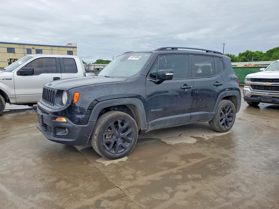 2017 Jeep Renegade VIN ZACCJBBB6HPG57377 COPART salvage auction — REAR END, Tx - Salvage Vehicle Title, sold $1,750 on 2026-07-02 (photo 1)