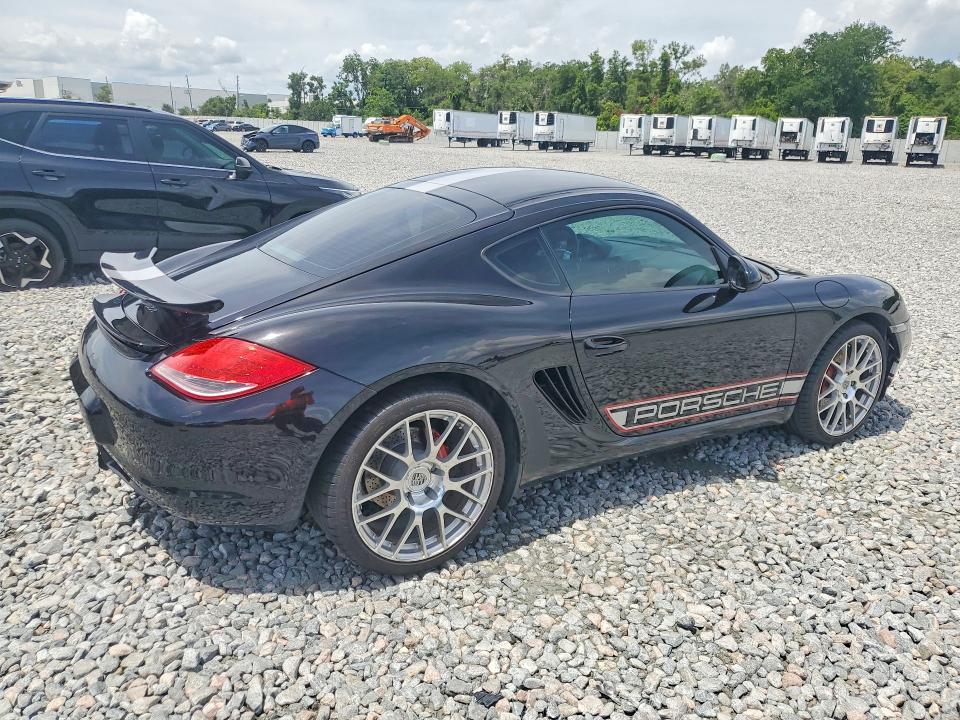 2009 Porsche Cayman VIN WP0AA29849U760749 COPART salvage auction — FRONT END, FL - CERT OF TITLE SLVG REBUILDABLE, sold $3,600 on 2026-07-27 (photo 3)