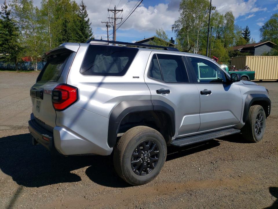 2025 Toyota 4runner VIN JTEVA5BR3S5009790 COPART salvage auction — FRONT END, AK - CERTIFICATE OF VEHICLE TITLE, sold $10,700 on 2026-07-21 (photo 3)