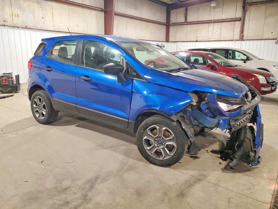 2022 Ford Ecosport VIN MAJ6S3FL3NC468890 COPART salvage auction — FRONT END, Il - Salvage Certificate, sold $150 on 2026-07-22 (photo 4)