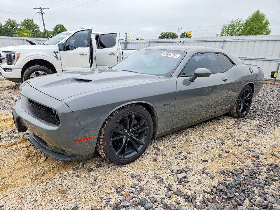 2017 Dodge Challenger VIN 2C3CDZBT5HH558757 COPART salvage auction — HAIL, Mo - Salvage Certificate Of Title, sold $8,200 on 2026-07-27 (photo 1)
