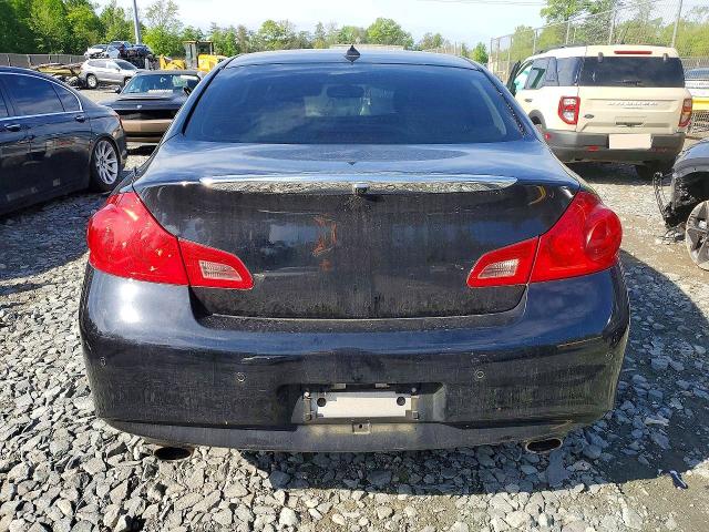 2011 Infiniti G VIN JN1CV6AR3BM404648 COPART salvage auction — FRONT END, Md - Cert Of Salvage > 75% Damage, sold $425 on 2026-07-14 (photo 6)