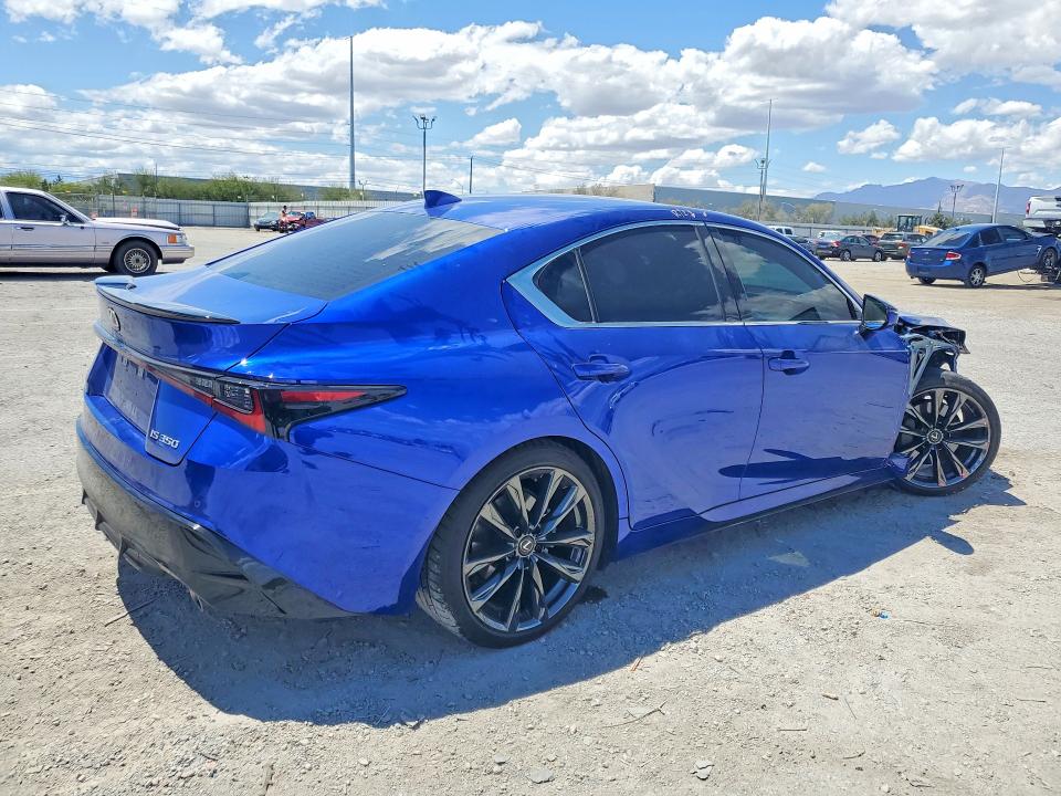 2024 Lexus Is VIN JTHGZ1B25R5075834 COPART salvage auction — FRONT END, Nv - Salvage Title, sold $15,500 on 2026-07-30 (photo 3)