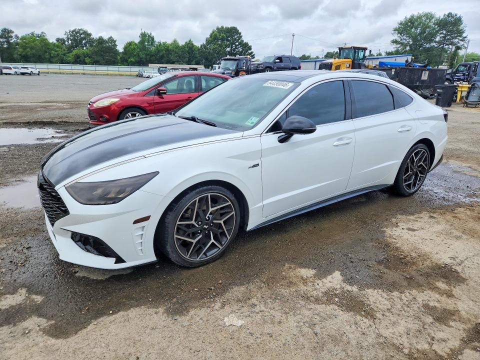 2021 Hyundai Sonata VIN 5NPEK4JC6MH115694 COPART salvage auction — SIDE, La - Cert Of Title-Salvage, sold $7,500 on 2026-07-02 (photo 1)