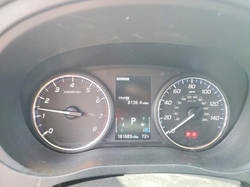 2018 Mitsubishi Outlander VIN JA4AZ3A39JJ004560 COPART salvage auction — REAR END, Nc - Salvage Certificate Of Title, sold $2,400 on 2026-07-16 (photo 9)