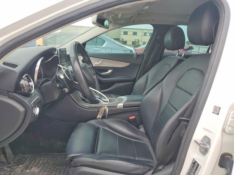2018 Mercedes-benz C-klasse VIN 55SWF4JB1JU264295 COPART salvage auction — FRONT END, Tx - Salvage Vehicle Title, sold $4,100 on 2026-07-09 (photo 7)