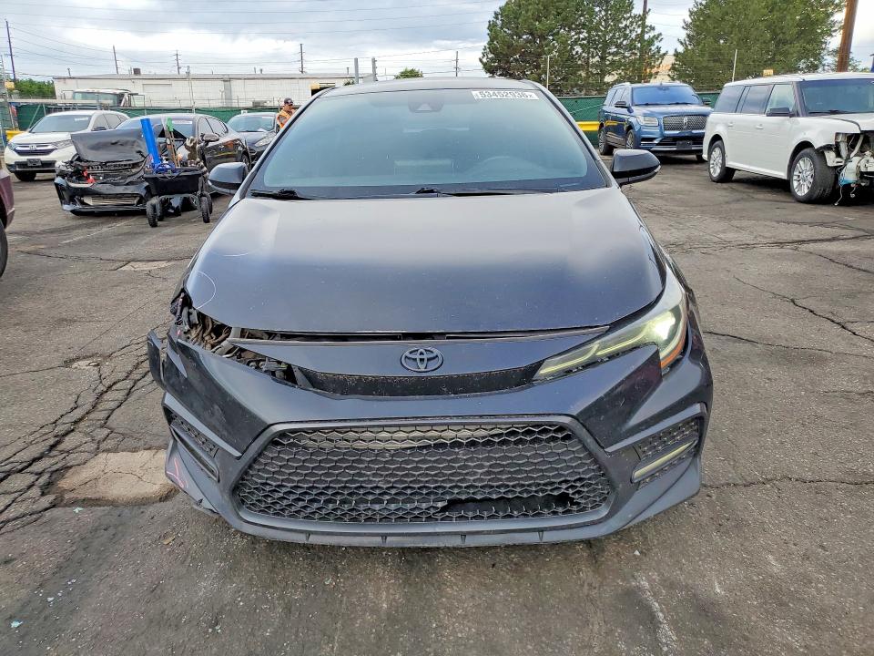 2020 Toyota Corolla VIN 5YFS4RCE9LP030794 COPART salvage auction — FRONT END, Ca - Salvage Certificate, sold $500 on 2026-07-09 (photo 5)